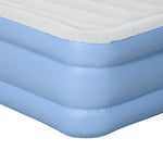 Single Air Bed With Built-in Pump | Gray