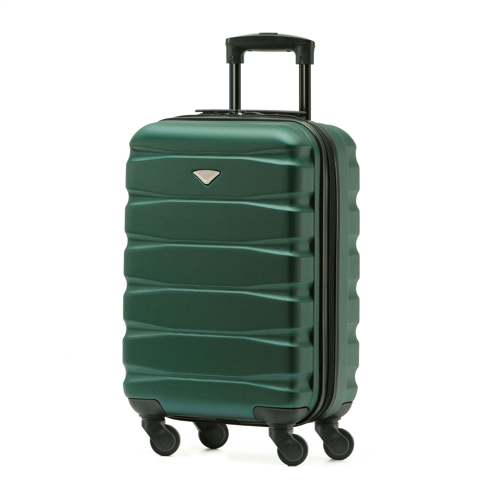 55x35x20cm Cabin Carry On Suitcase Hard Shell Overhead Luggage 100+ Airlines Approved | Cabin | Forest Green