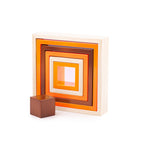 Wooden Stacking Squares, Stacking & Sorting Toy - 7 Pieces