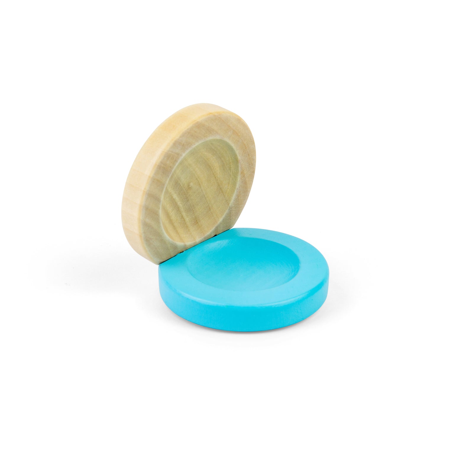 Wooden Castanets One Pair | Blue