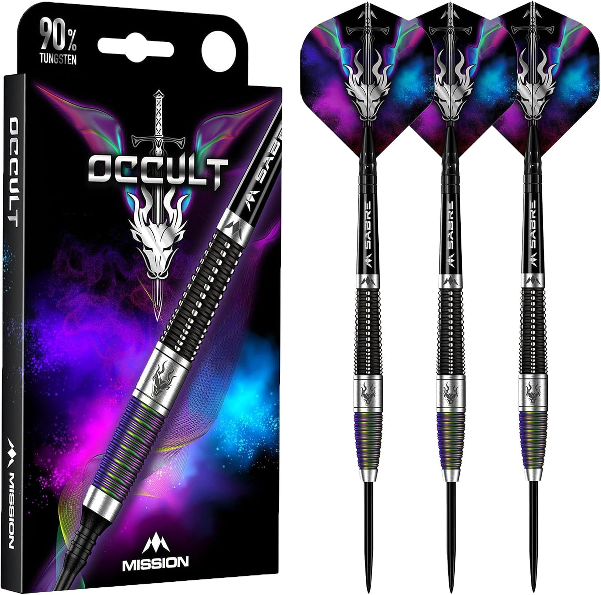 Occult Darts - Steel Tip - 90% | 23g | Multi