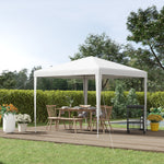 Garden Gazebo Marquee Party Tent Canopy Heavy Duty Outdoor | White