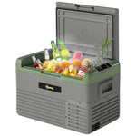 Car Refrigerator, Portable Compressor Car Fridge Freezer | Small | Light Green