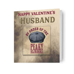 Husband' Valentine's Day Card With Detachable Coaster Official Product