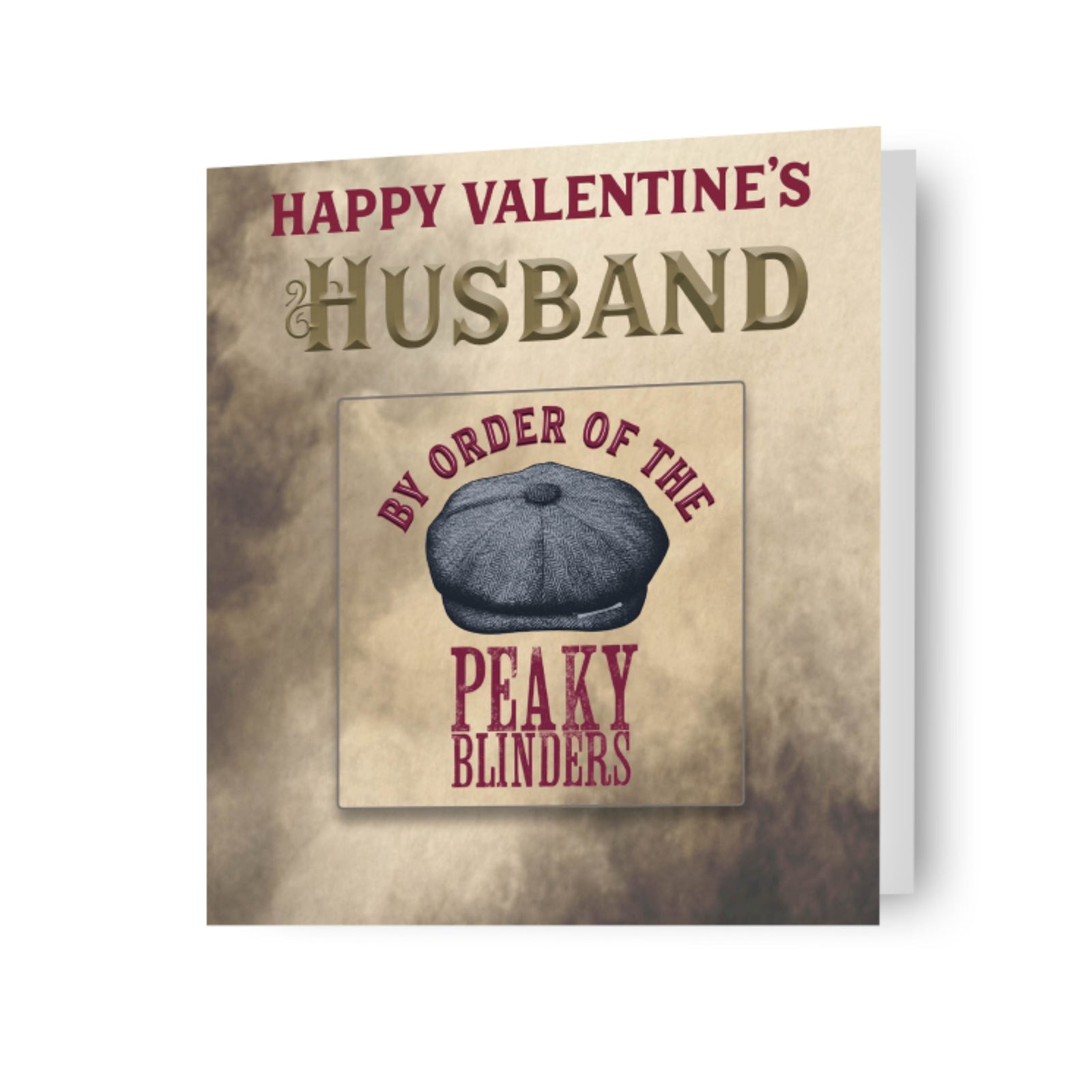 Husband' Valentine's Day Card With Detachable Coaster Official Product