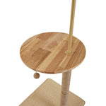 2-in-1 Cat Climbing Frame Floor Lamp