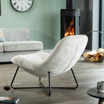 Merced Fabric Accent Chair | Brown