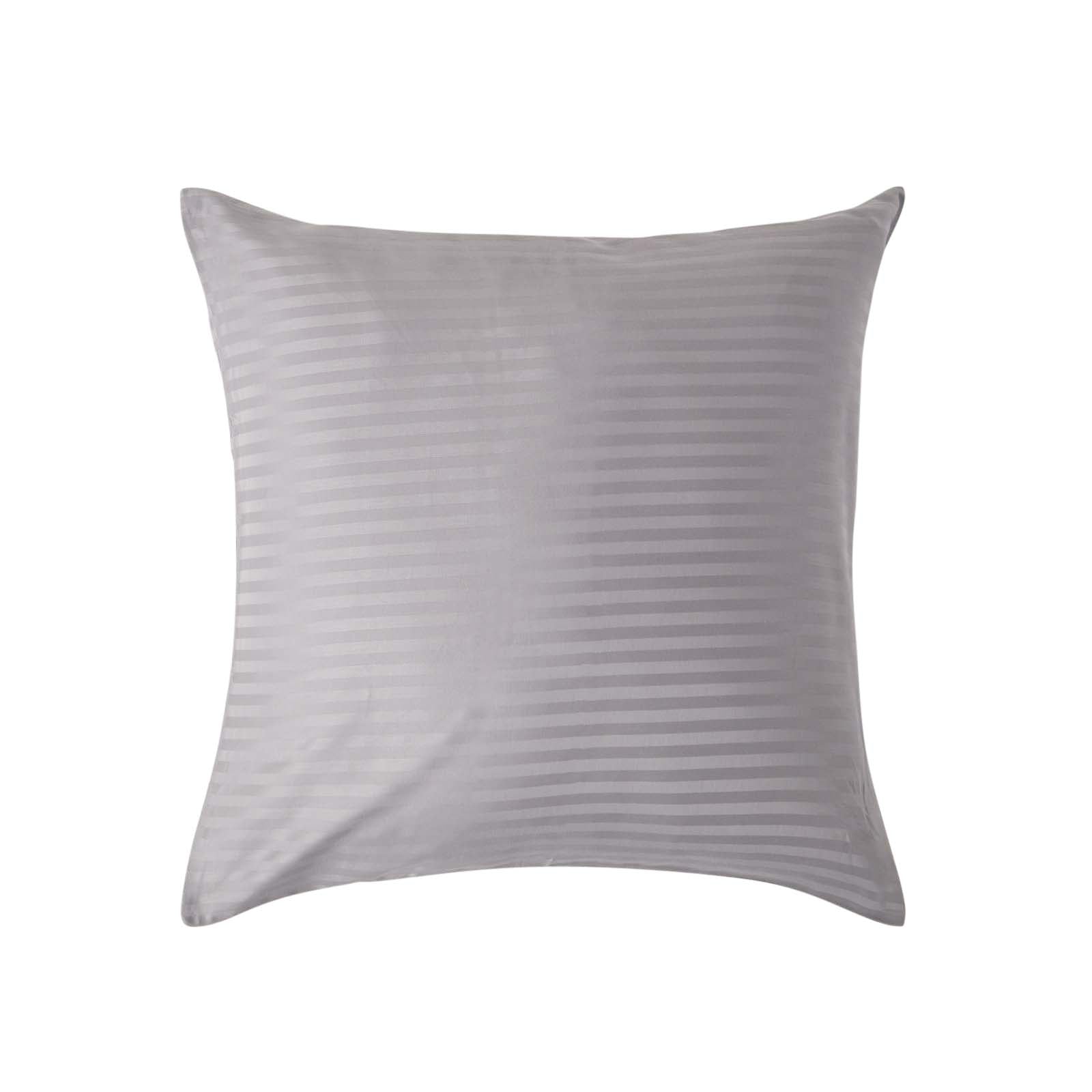 European Size Egyptian Cotton Pillowcase 330 Tc | 60cm x 60cm | Grey