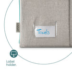 Folding Storage Bag With Metal Frame | One Size | Grey