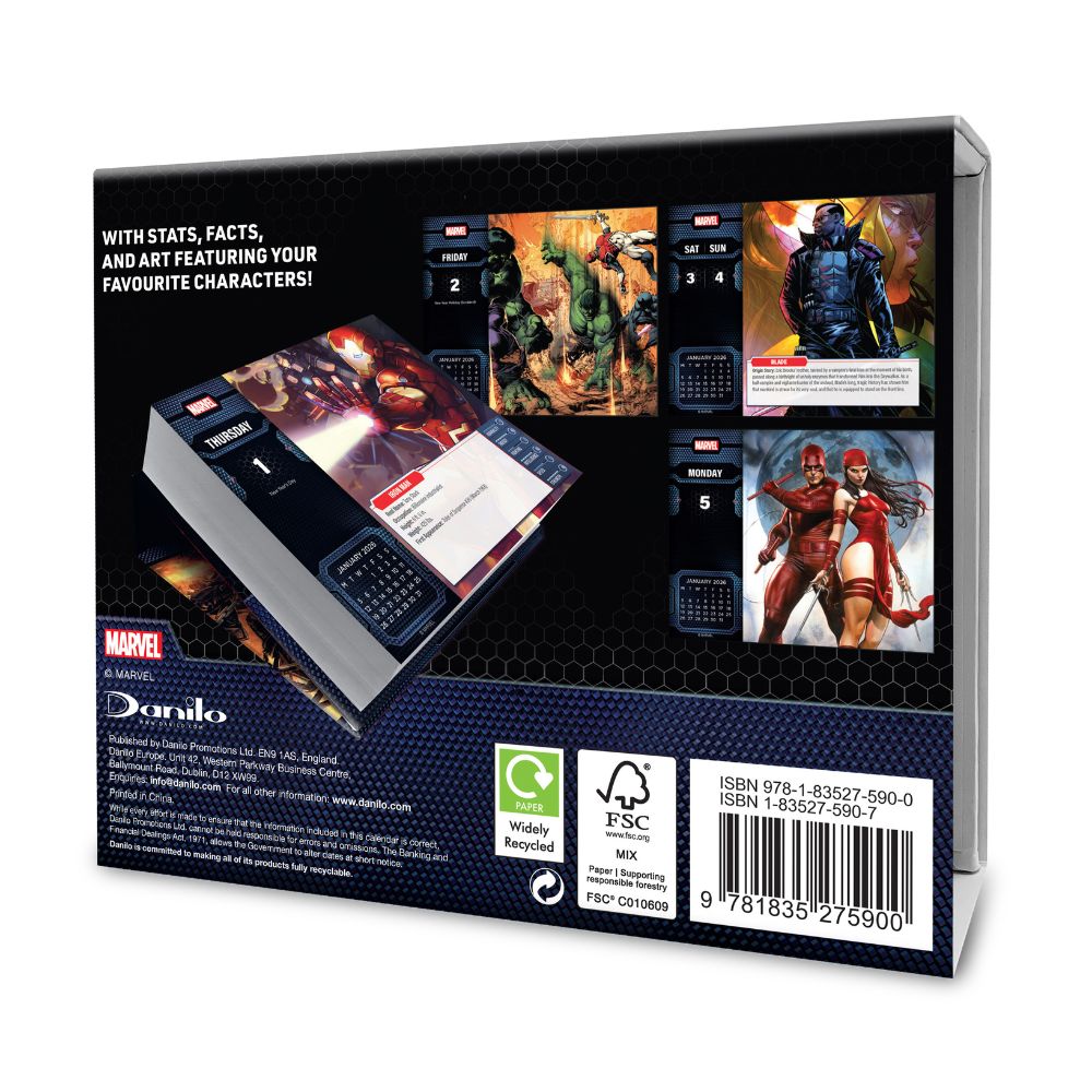 2026 Desk Block Calendar Official Product