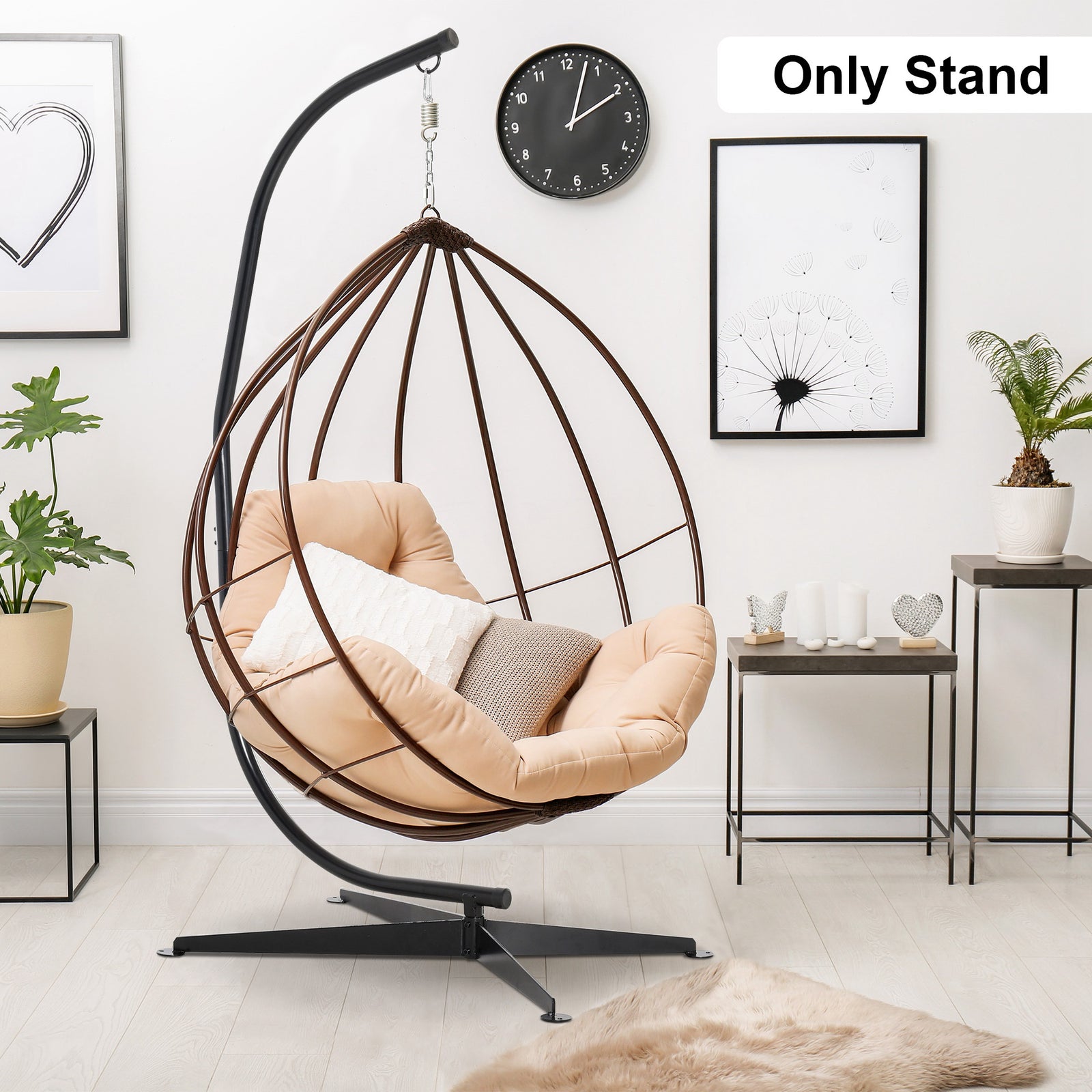 Hanging Hammock Stand  Steel Heavy Duty  (only Construction)
