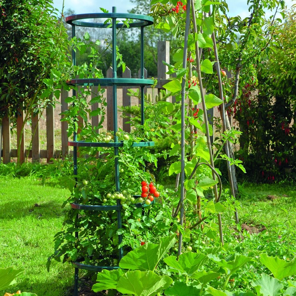 Garden_Gear Self-watering 4 Tier Fruit, Vegetable And Vine Plant, Support Grower, 1.5m Weatherproof Tower Garden Planter X 1