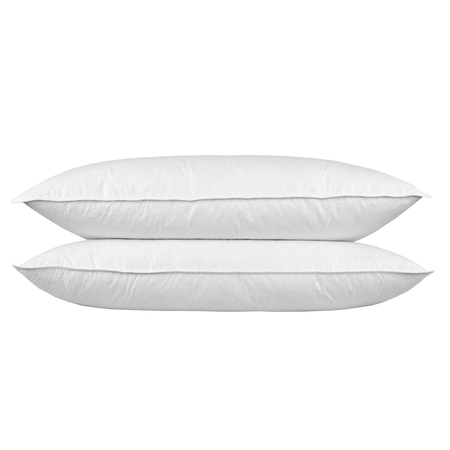 Goose Feather And Down King Size Pillow Pair