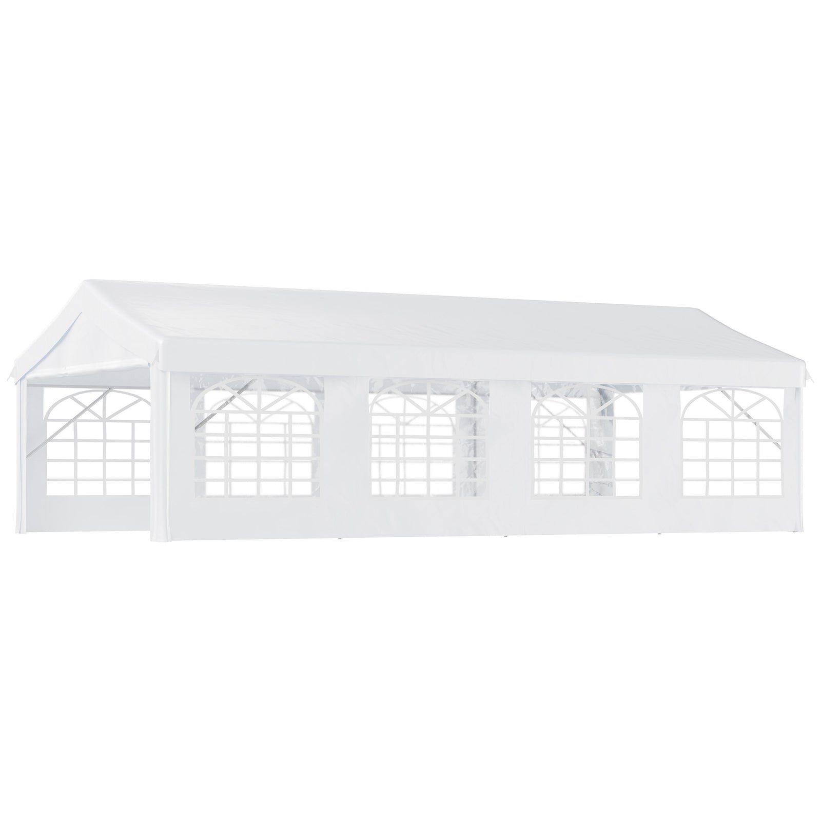 Garden Gazebo Portable Carport W/ Removable Sidewalls
