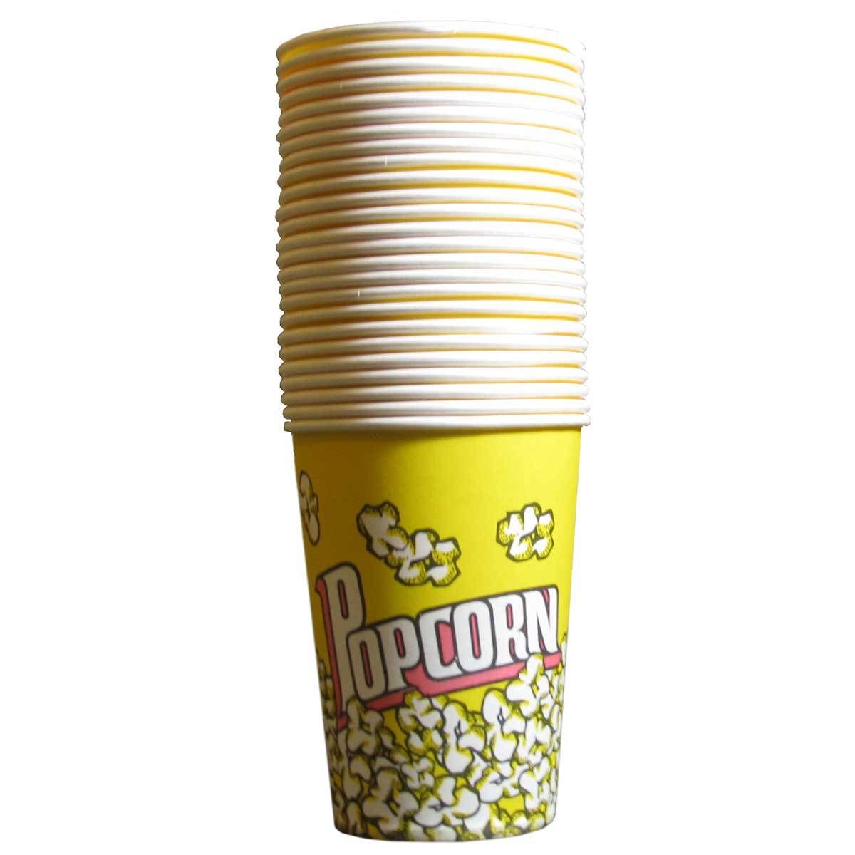 25 X 32oz Popcorn Cartons / Boxes