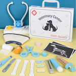 23pcs Veterinarian Kids Toy Set For Pretend Play