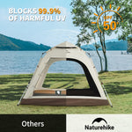 Ango Automatic 3 Person Tent | Brown