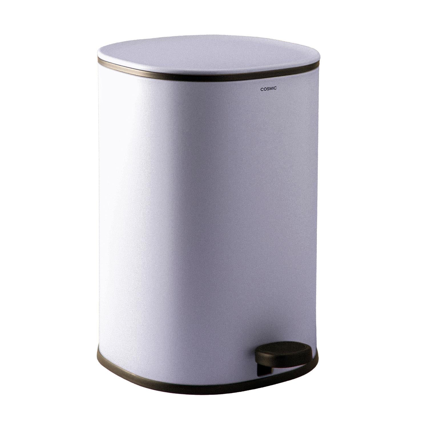 Bathroom Bin 5l, Pedal, Soft-close, Bucket, Essentials Collection | Lavender