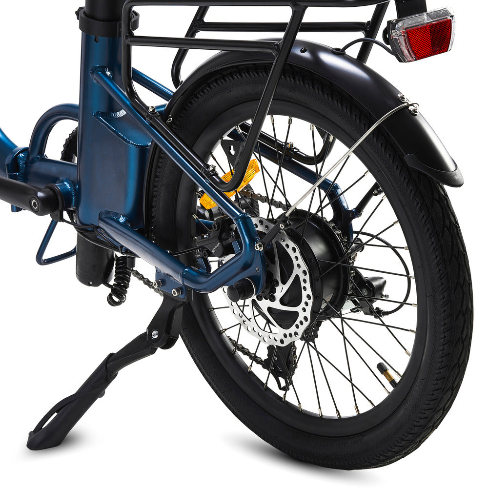 Virum Step 2024 Folding Electric Bike Lightweight E-bike | Sapphire Blue | Blue