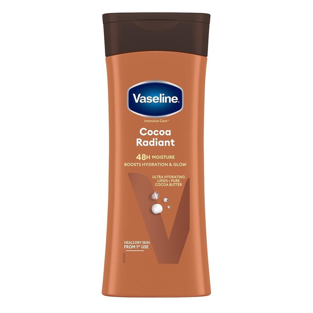 Vaseline Body Care Duo Cocoa Radiant Lotion 400ml & Cocoa Lip Therapy 20g