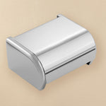 Toilet Roll Holder With Lid 14,5cm, Silver, Architect S+ Collection