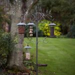 Secret Garden Dining Station - 2m Metal Bird Feeding Station | Grey