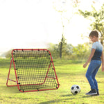 Rebounder Net Practise Football Target Goal | Red