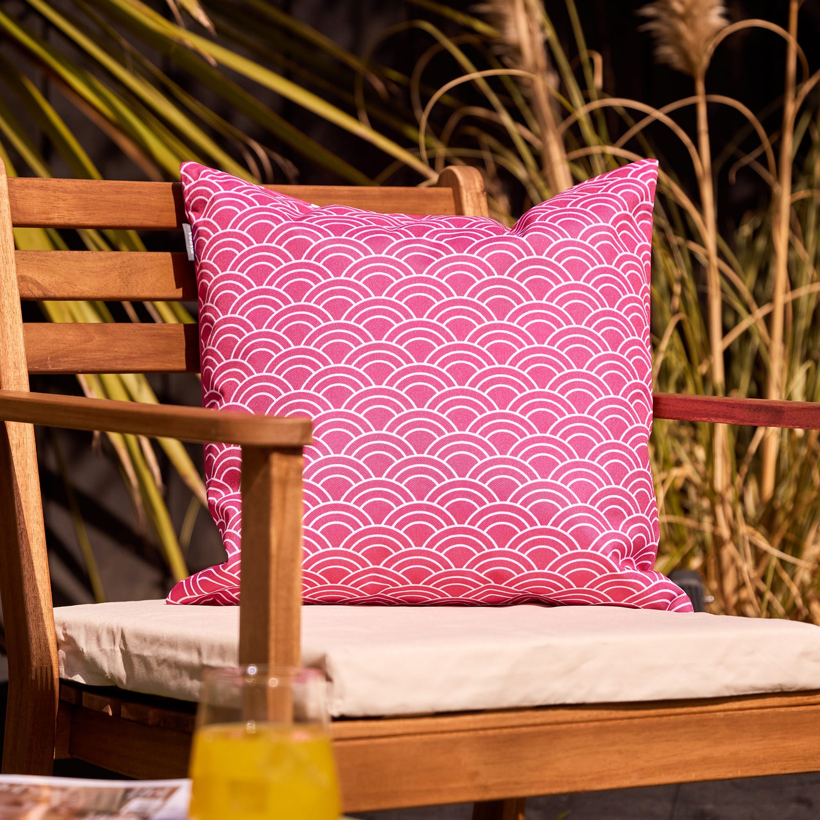 Deck Stripe Set Of 2 Outdoor Cushion