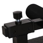 HOMCOM Squat Bench Trainer, Sit Up Machine, Black