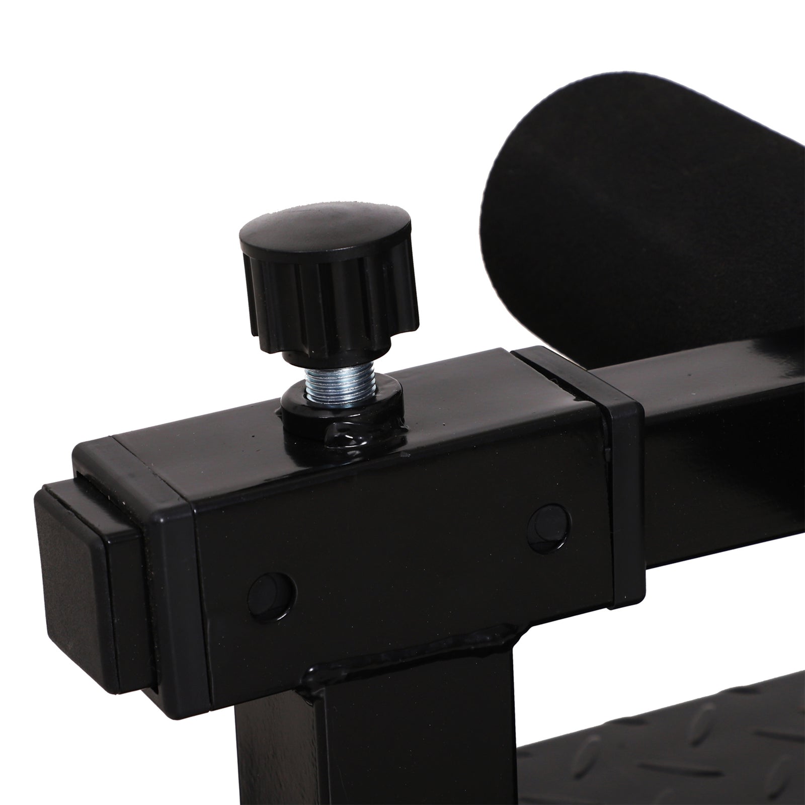 HOMCOM Squat Bench Trainer, Sit Up Machine, Black