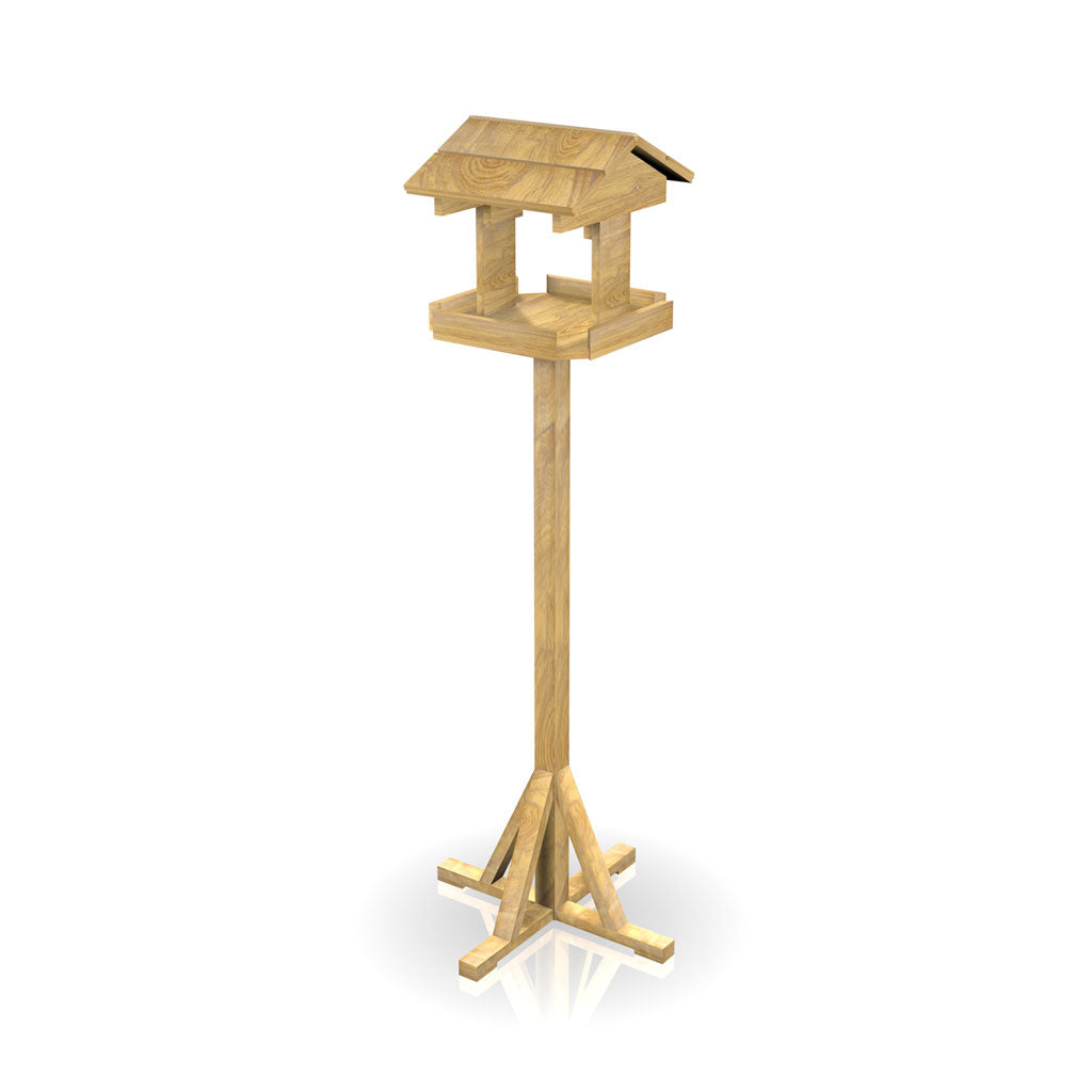 Everyday Garden Bird Table — Fsc-certified Wood, Easy Assembly | Brown