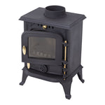 Freestanding Cast Iron Wood Burning Stove Fireplace