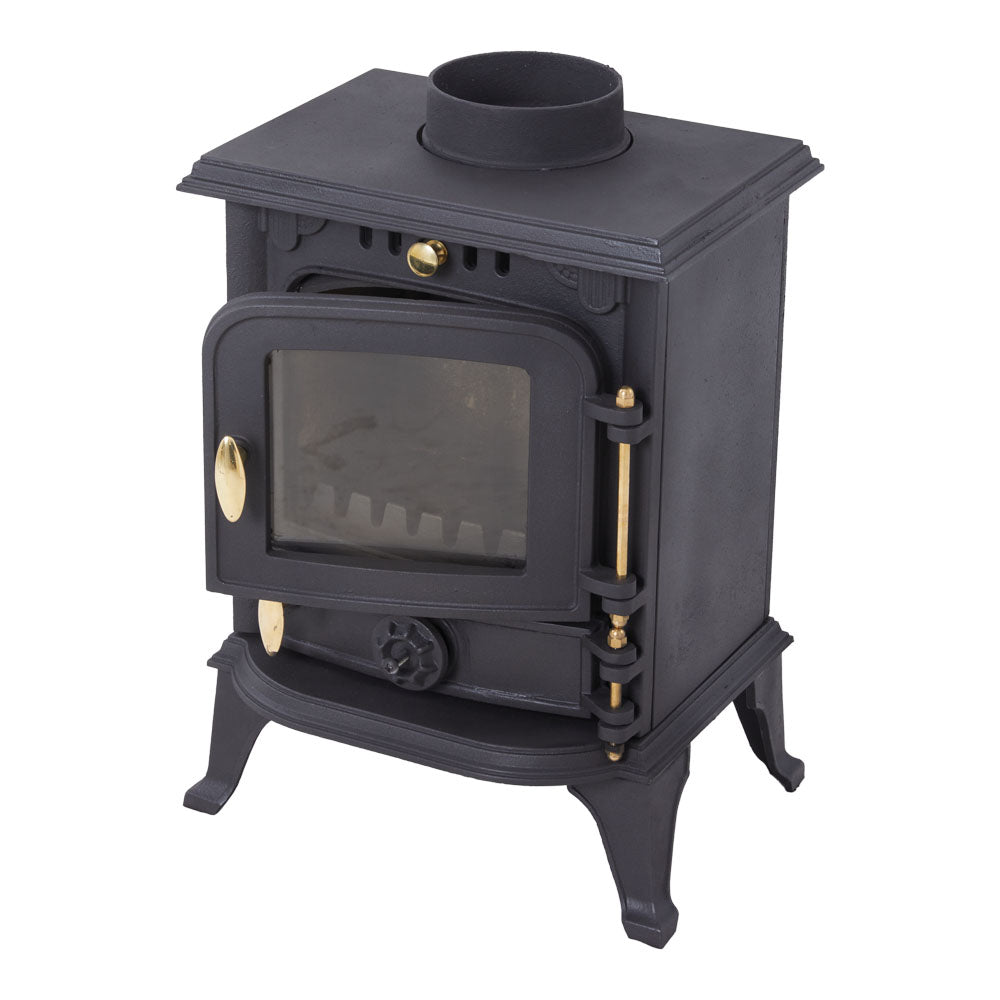 Freestanding Cast Iron Wood Burning Stove Fireplace