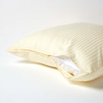 European Size Egyptian Cotton Pillowcase 330 Tc | 80cm x 80cm | Pastel Yellow