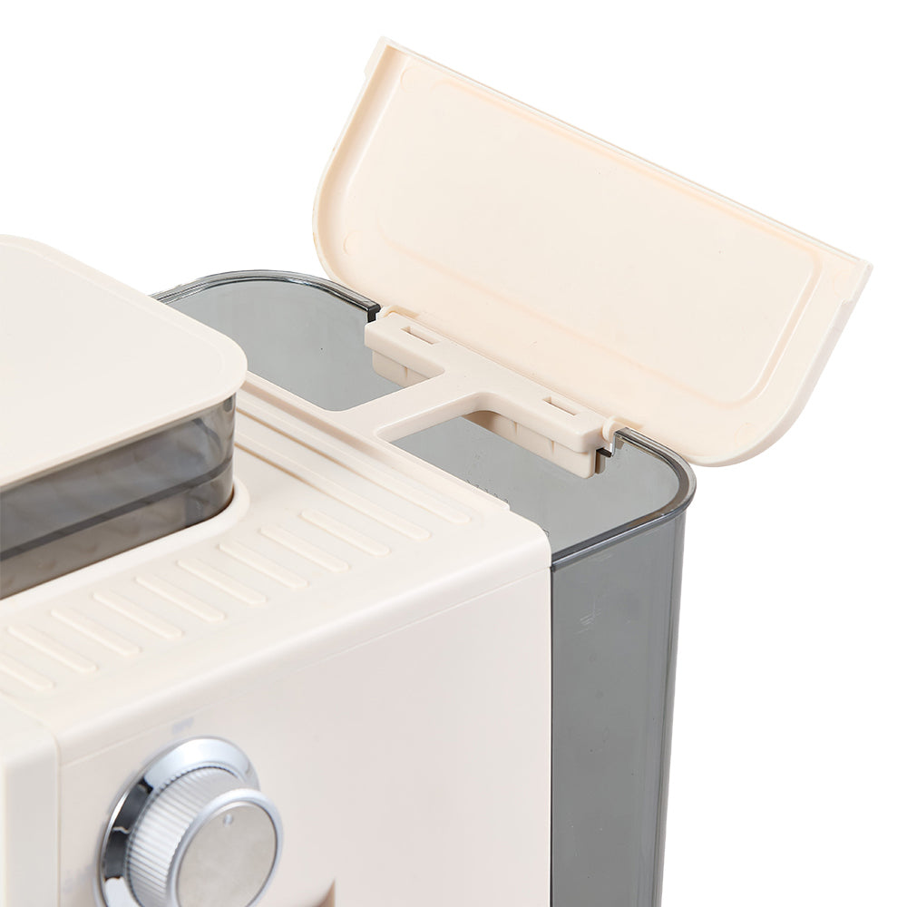 Espresso Coffee Machine With Integrated Coffee Grinder And Milk Frother