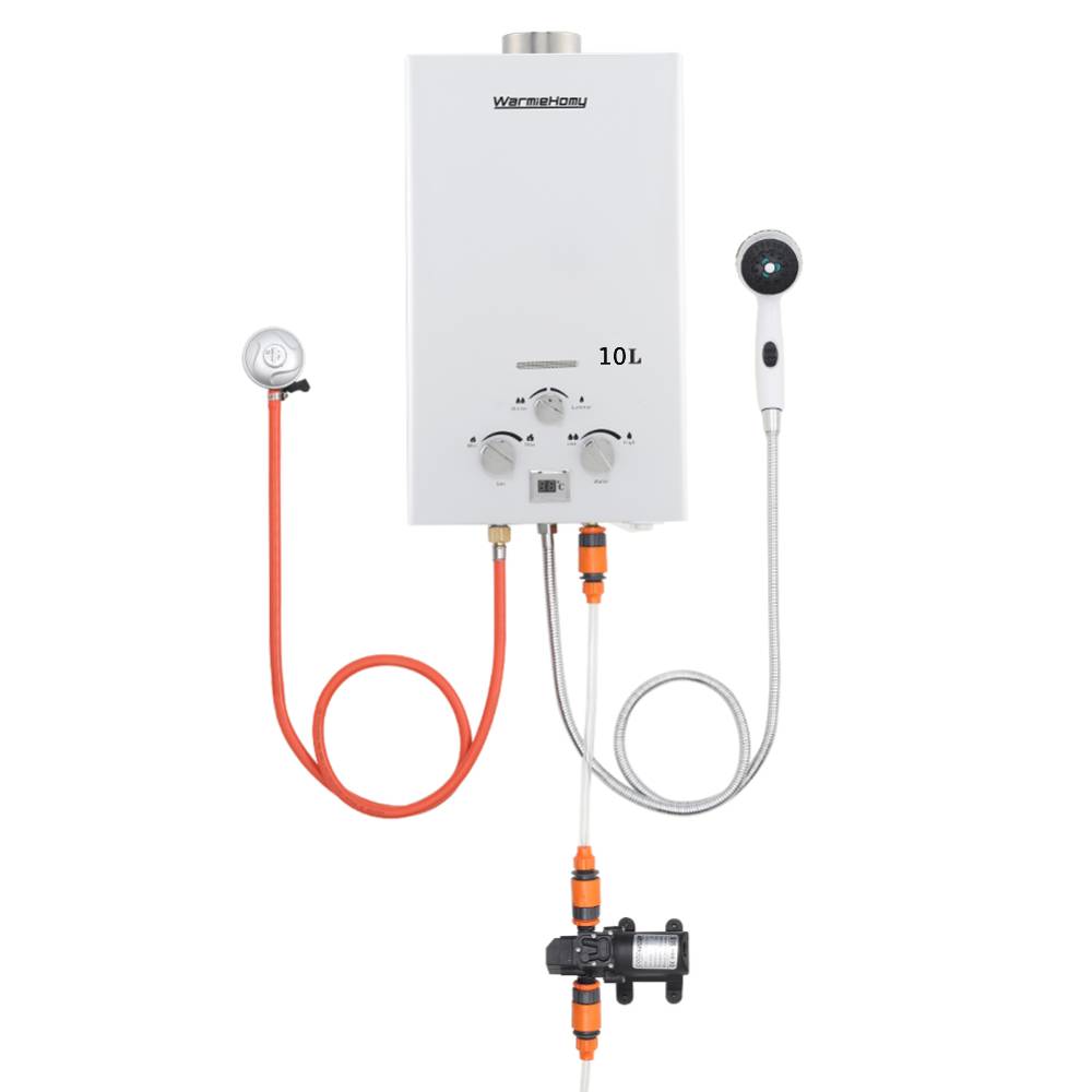 10l 20kw Instant Gas Water Heater With Shower Head