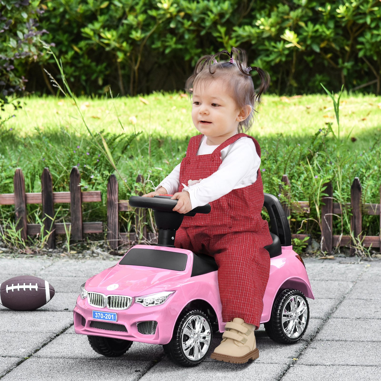 Ride On Car Baby Toddler Walker Foot To Floor Sliding Car Slider | Pink