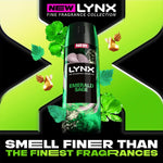 Lynx Fine Fragrance Collection Emerald Sage Deodorant Body Spray 150ml, 6 Pack