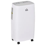 12l Per Day 2500ml Dehumidifier With 24h Timer And 2 Speed
