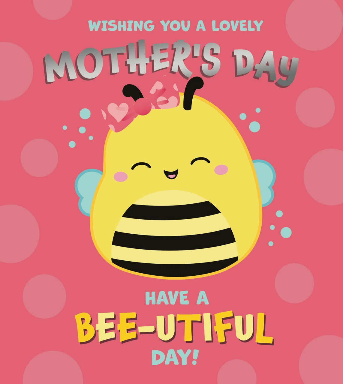 Squishmallows Bee-utiful Mother's Day Card Official Product