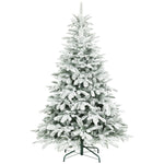 Artificial Christmas Tree, Hinged Xmas Tree | 6ft | Green