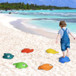 Kids Fish Stepping Stones, 6/9 Pcs Balance Stepping Stones For Sensory | Small | Multi Colour
