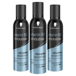 Professional Styling Volume Lift Mousse 48h Extra Strong 250ml 3pack