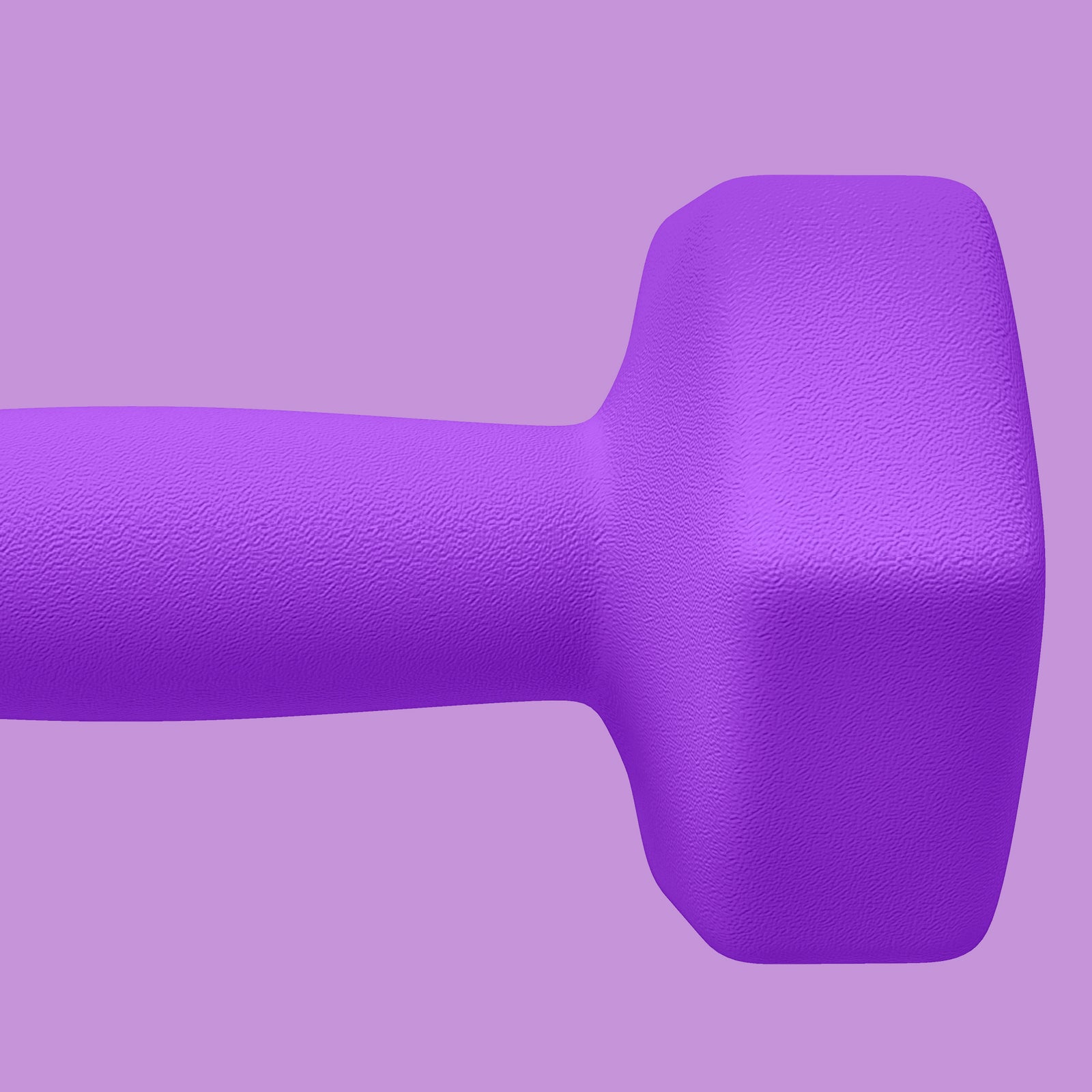 4kg Set Of 2 Dumbbells Hexagonal Weights Pair | Purple