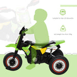 Toddler Pedal Tricycle Ride-on Learning Music Lights 18-36 Months | Green