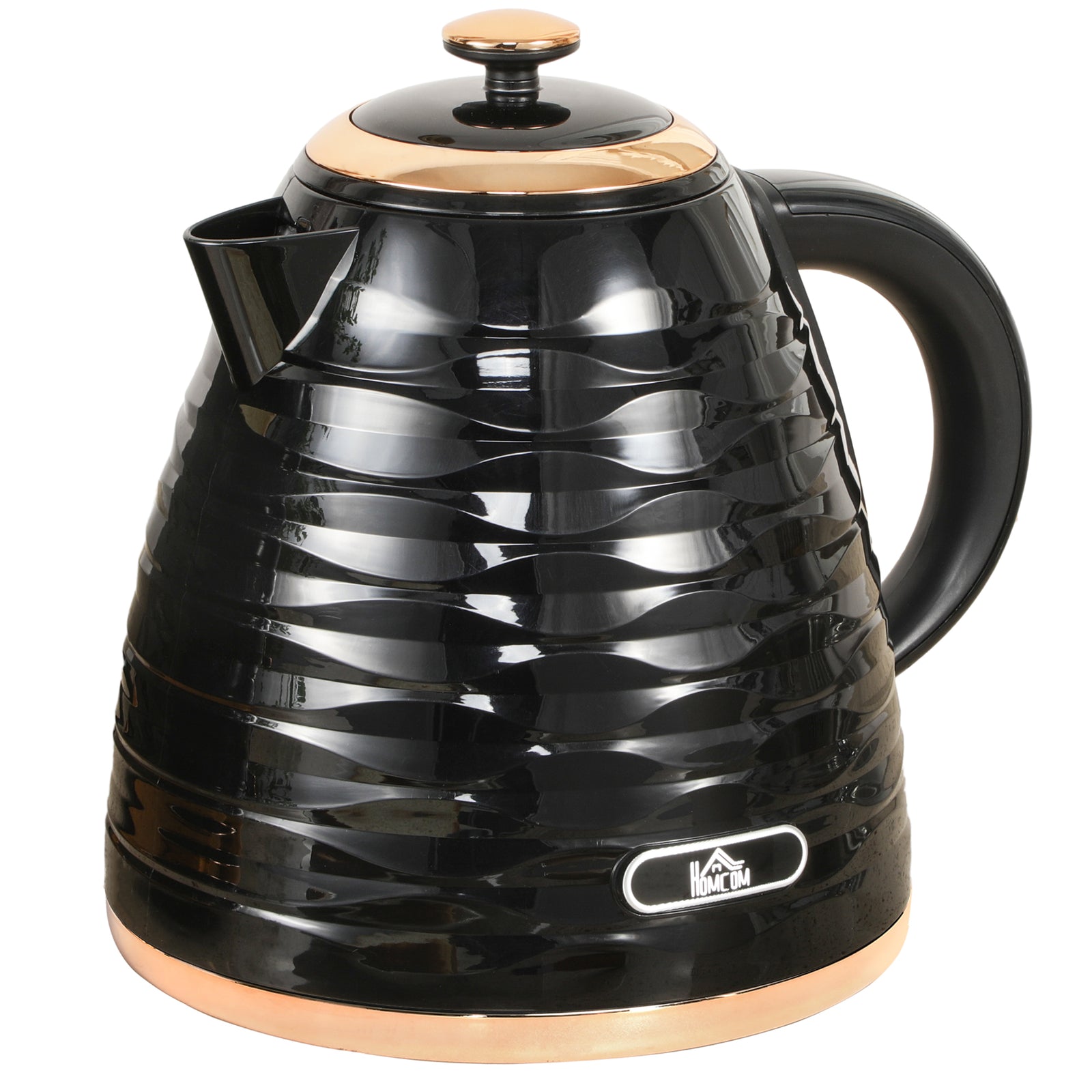 Electric Kettle, Fast Boil, 1.7l, 3kw, Swivel | Black