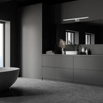 Shine Chrome Led 12w Wall Lamp Stylish Polished Chrome Light With Ip44 Rating Perfect For Mounting Above A Bathroom Mirror