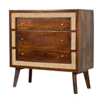 Solid Mango Wood Close-knit Chestnut Chest