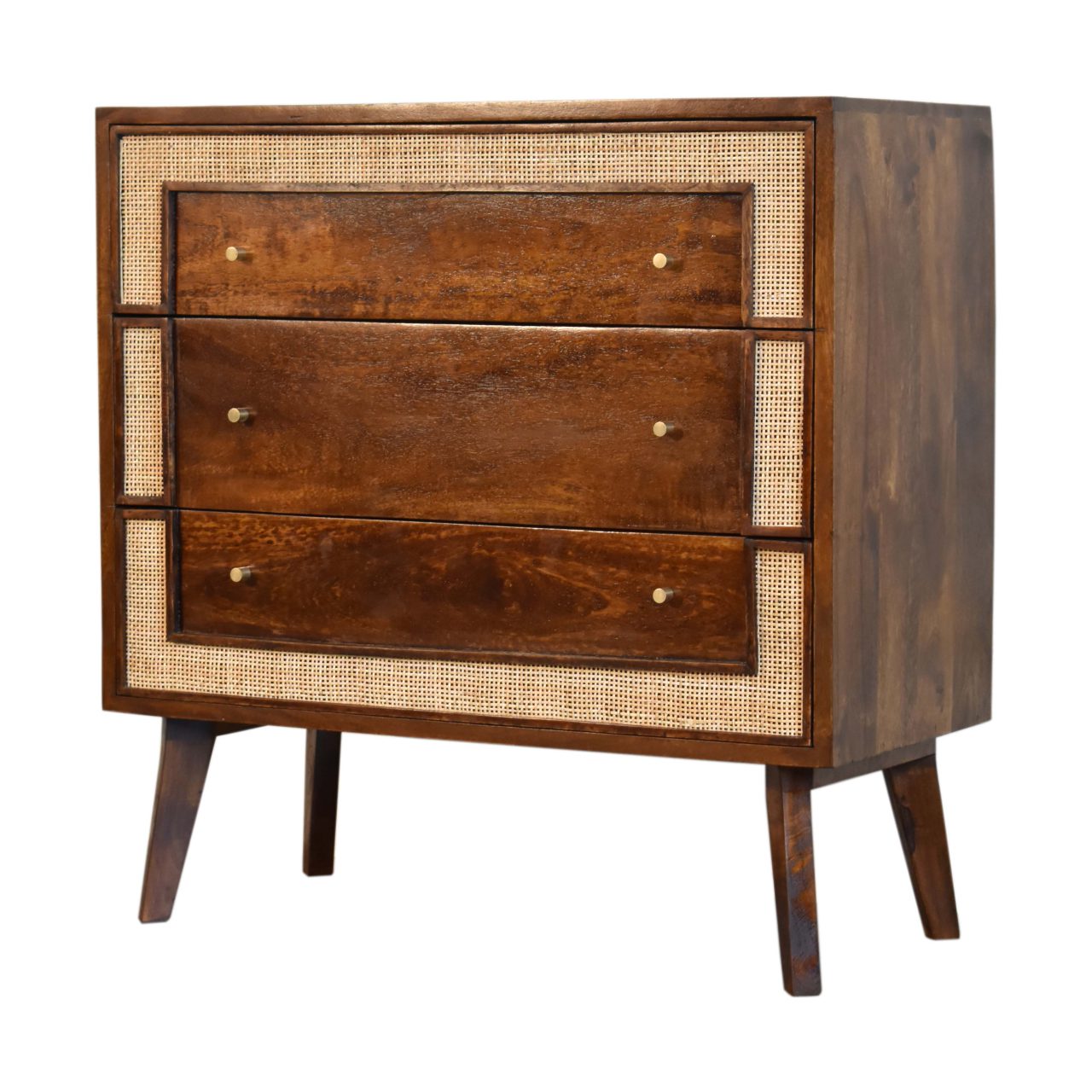 Solid Mango Wood Close-knit Chestnut Chest