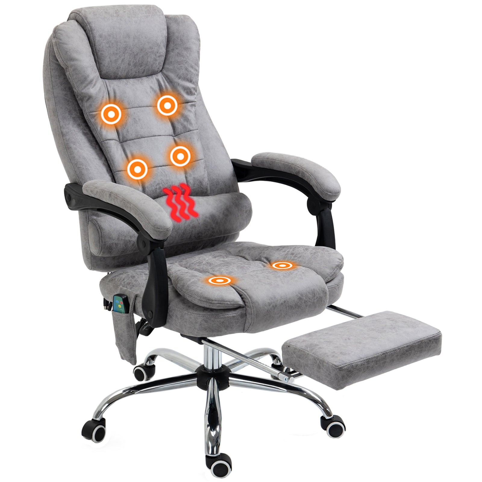 Heated Massage Office Chair 6 Vibration
